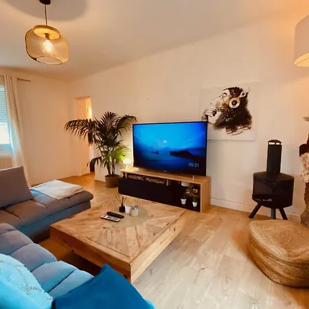 度假居 La Perle Nimoise - Town House Close To The Fontaine Garden *